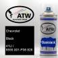 Preview: Chevrolet, Black, 41U / 8555 001-P38 826: 400ml Sprühdose, von ATW Autoteile West.